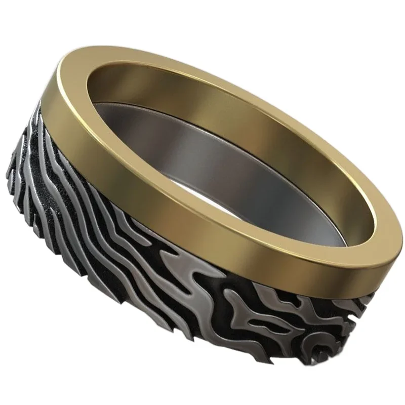 Fitness Tracker Band - 7-10g 모쿠메 가네 다마스크 패턴 웨딩