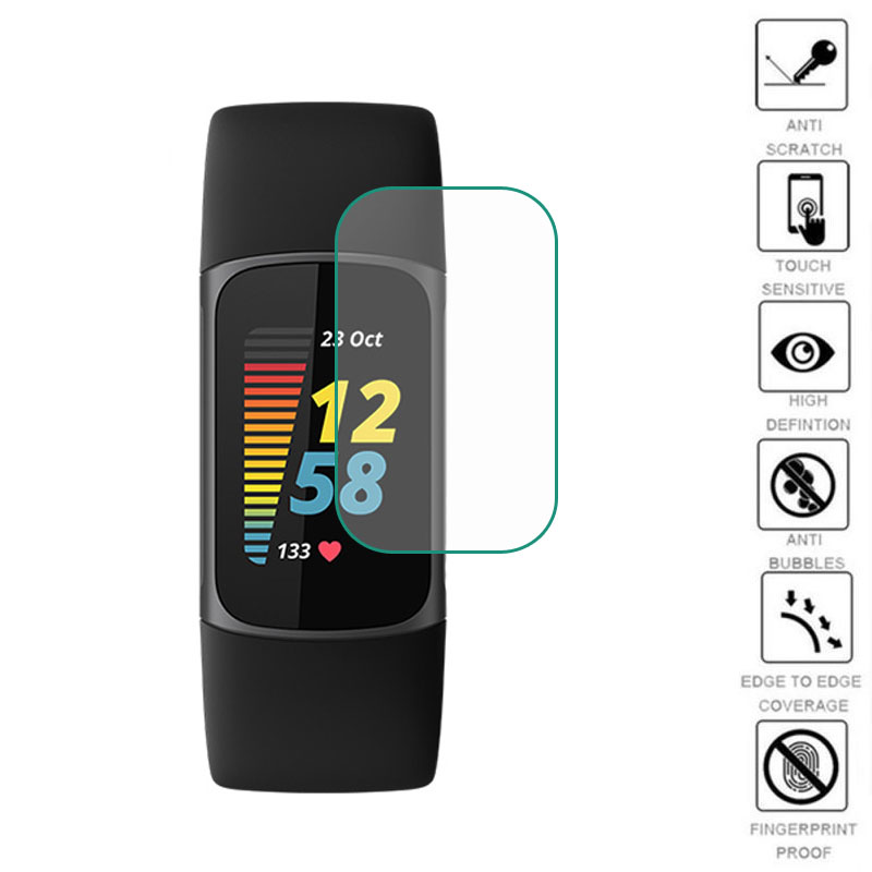 Fitness Tracker Band - Fitbit 충전용 소프트 TPU 투명 보호