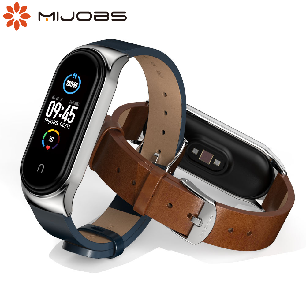 Mi Band 10 9 8 7 6 5 스트랩 가죽 fo - Fitness Tracker Band 리뷰 및 가격