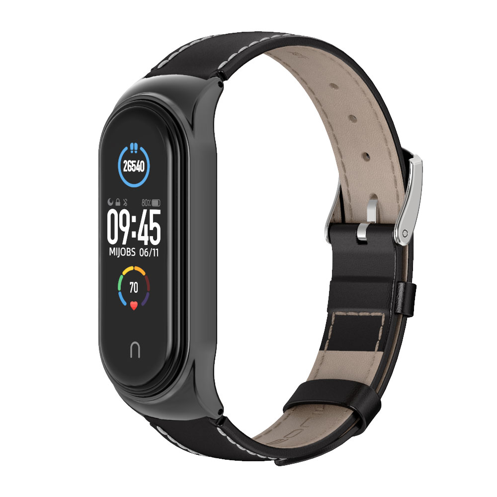 Mi Band 10 9 8 7 6 5 스트랩 가죽 fo - Fitness Tracker Band 리뷰 및 가격