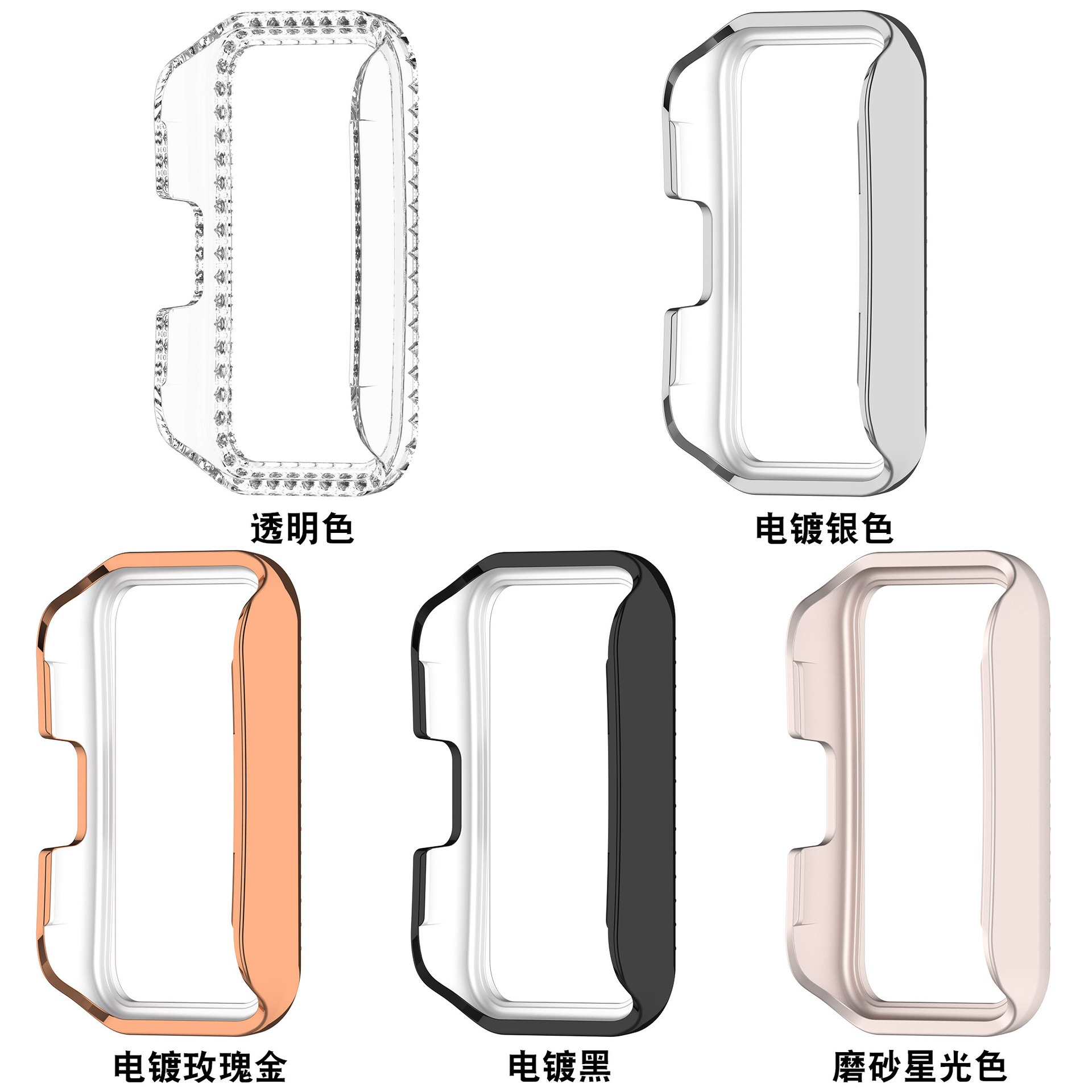 화웨이 밴드 10 용 단일 행 드릴 시계 쉘 화웨이 밴 - Fitness Tracker Band 리뷰 및 가격